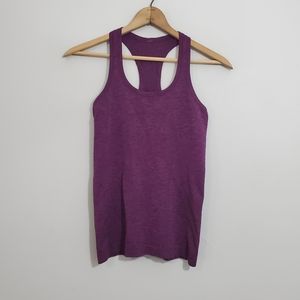 Lululemon Heathered Purple Cool Racerback Tank Top
